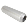 Redback - Redback - 2.25" Perforated Tube Hotdog Resonator Straight Through 12"x4" Round 409 Stainless Steel (No Spigots)