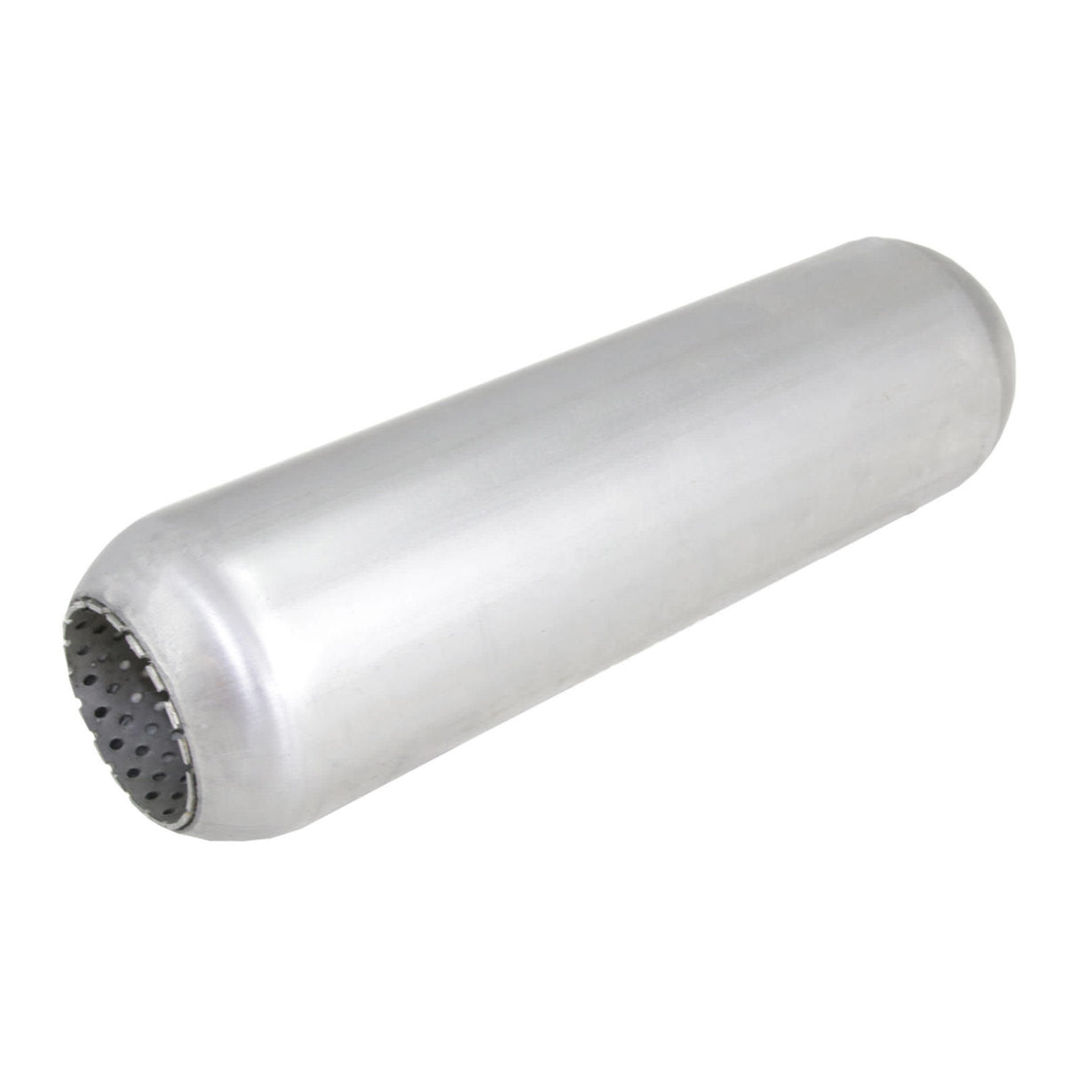 REDBACK | 3.5" Round Hotdog Resonator 409 Stainless 15" Long 2.5" ID | HD15250P-409