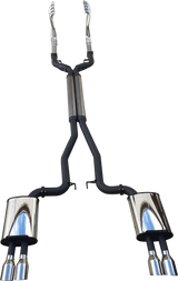 3in Dual Full Exhaust System with 1 3/4in Headers & 3.5in Tips for Holden Commodore VE/VF & HSV E-Series/Gen-F 6.0L/6.2L V8 Sedan & Wagon (2006–2017) – DPE by Manta Stainless Steel