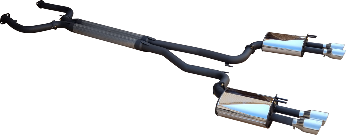  DPE by Manta | Twin 3" Cat-Back Exhaust System | Holden Commodore VE / VF 6.0L / 6.2L V8 Sedan / Sportwagon | 2006–2017