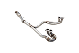 XFORCE - SUBARU IMPREZA GC GD GG SEDAN N/A (1994-2006), 4-2-1 Matte Stainless Steel With 2 1/2" Inch Metallic Cats (100 Cell)