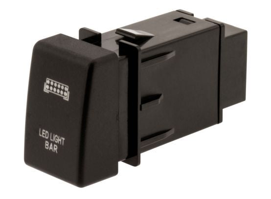 Hulk 4X4 - SWITCH PUSH BUTTON ON / OFF OE RPL 12V LIGHT BAR T/S