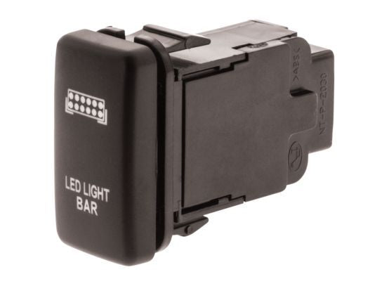 Hulk 4X4 - SWITCH PUSH BUTTON ON / OFF OE RPL 12V LIGHT BAR GREEN