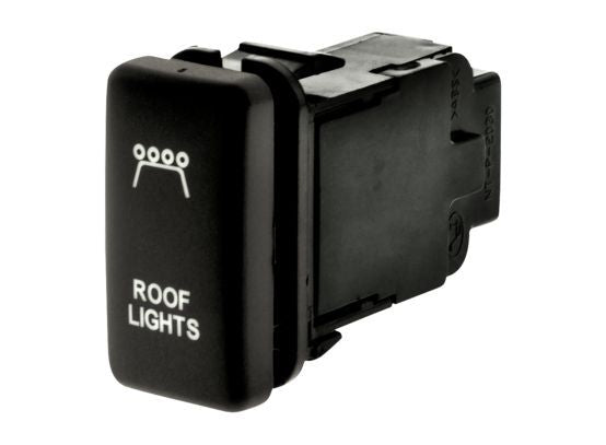 Hulk 4X4 - SWITCH PUSH BUTTON ON / OFF OE RPL 12V ROOF LIGHT BLUE