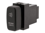 Hulk 4X4 - SWITCH PUSH BUTTON ON / OFF OE RPL 12V DRIVING LIGHT GREEN