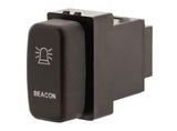 Hulk 4X4 - SWITCH PUSH BUTTON ON / OFF OE RPL 12V BEACON GREEN ILLUM