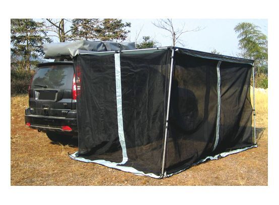Hulk 4X4 - MOSQUITO MESH BLACK NYLON 2 x 2.5m INC STORAGE BAG