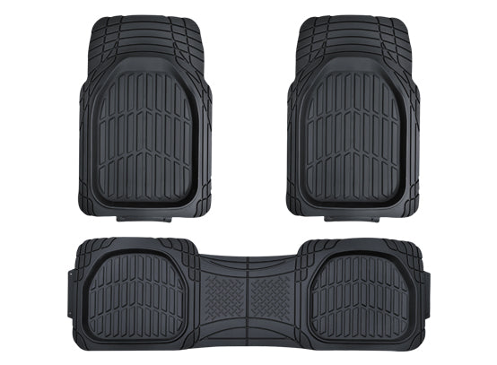 Hulk 4X4 - SET 3 UNIVERSAL TPE DEEP DISH MAT SET FRONT & BACK