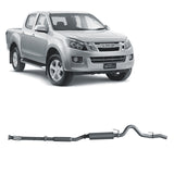 Redback 4x4 Exhaust System - Isuzu D-MAX (2016 - 2020) Performance Exhaust System