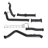 ESA | 3" Turbo Back Exhaust | Isuzu D-MAX RC 3.0L 4JJ1-TC 2008-2010 | IZ243-PO