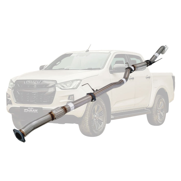 ESA | 3" DPF Back Exhaust | Isuzu D-MAX TF 3.0L 4JJ3-TCX 2020 Onwards | IZ260-PO