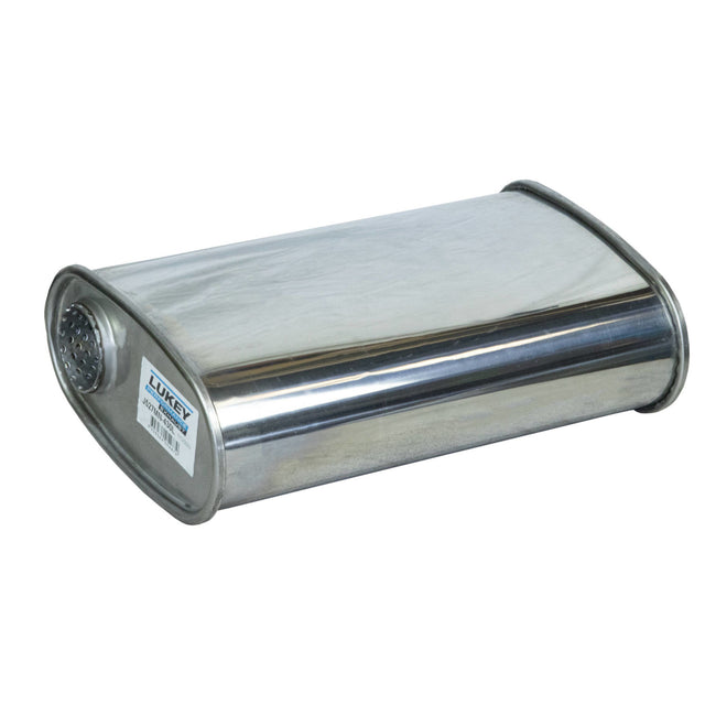Lukey - 2" Megaflow Muffler O/C 14"x8"x4" Oval 430 Stainless Steel