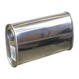 LUKEY | 2" 8x4 Oval Megaflow Performance Muffler | 430 Stainless | J527MN-430L