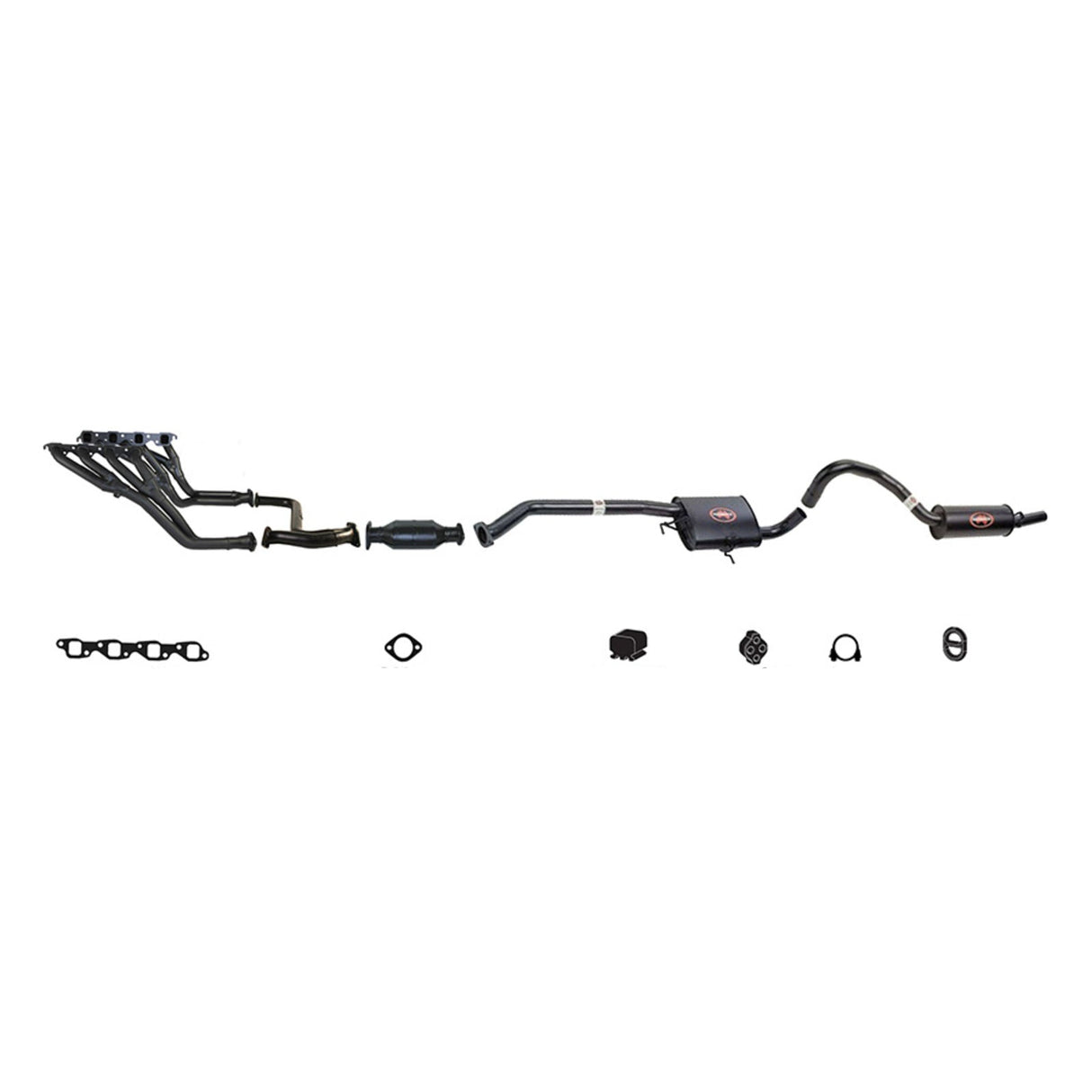 REDBACK - Holden Commodore (1995 - 2000) Sedan Performance Exhaust System