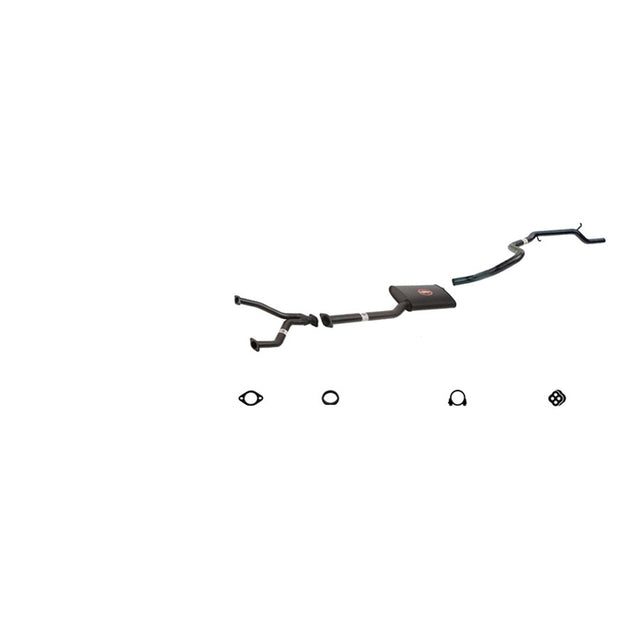 REDBACK - Ford Fairmont (1998 - 2002), Falcon (1998 - 2002) Performance Exhaust System