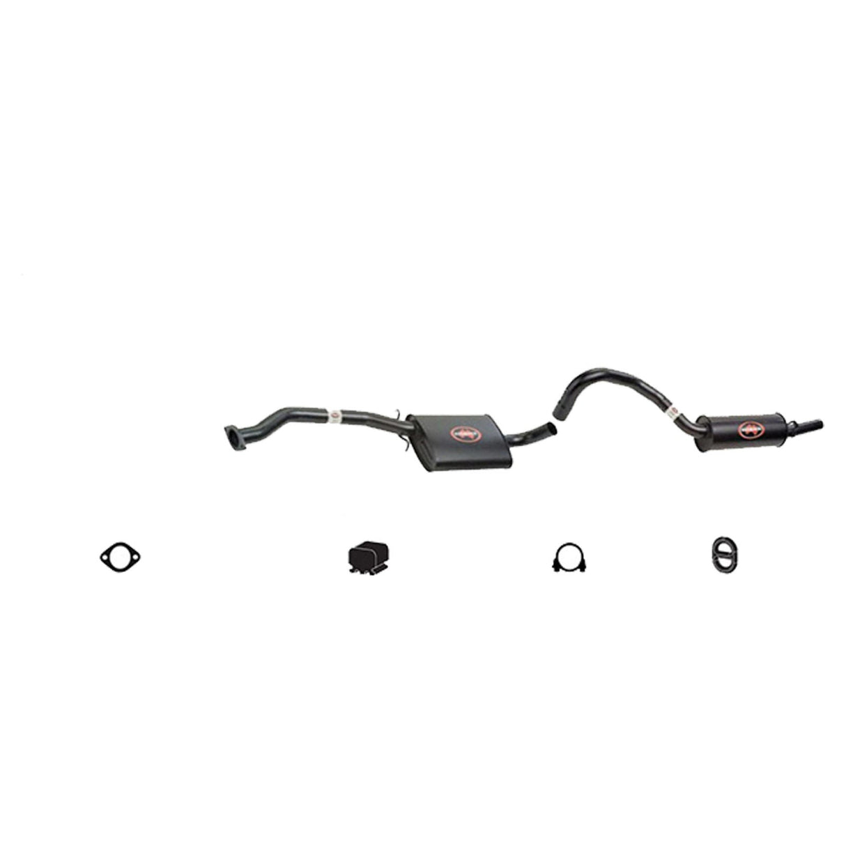 REDBACK - Holden Commodore VL Wagon V8 5.0 Performance 2.5" Exhaust System