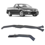 REDBACK - Holden Commodore VT VU VZ V8 Ute & Wagon (2000 - 2007) Twin 2.5" Catback Exhaust with Centre Hotdogs and Rear Muffler Delete