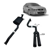 REDBACK - Ford Falcon BA/BF (2002 - 2008) Sedan 2.5" Catback Exhaust with Centre Muffler & Dual 2.5" Rear