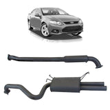 REDBACK - Ford Falcon FG XR6 G6E Sedan (02/2008 - 12/2014) 2.5" Catback Exhaust with Hotdog Centre and Dual Outlet Rear Muffler