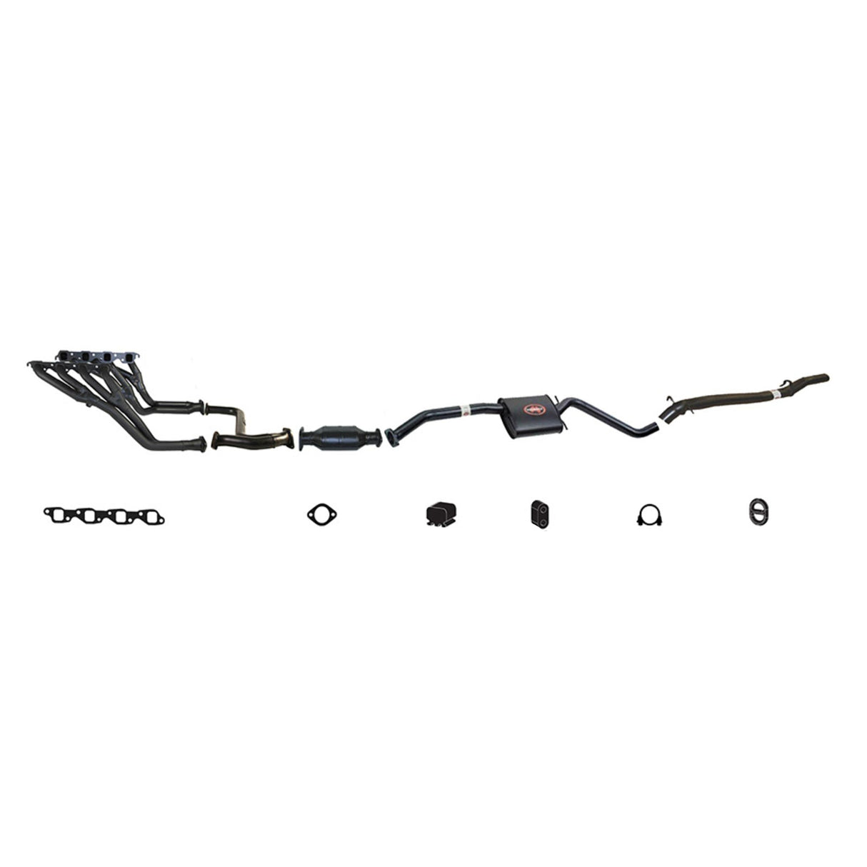 REDBACK - Holden Calais (1991 - 1995), Commodore (1991 - 1995) Sedan Performance Exhaust System