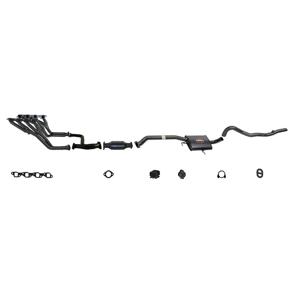 REDBACK - Holden Commodore, Calais (1995 - 1997) Sedan Performance Exhaust System