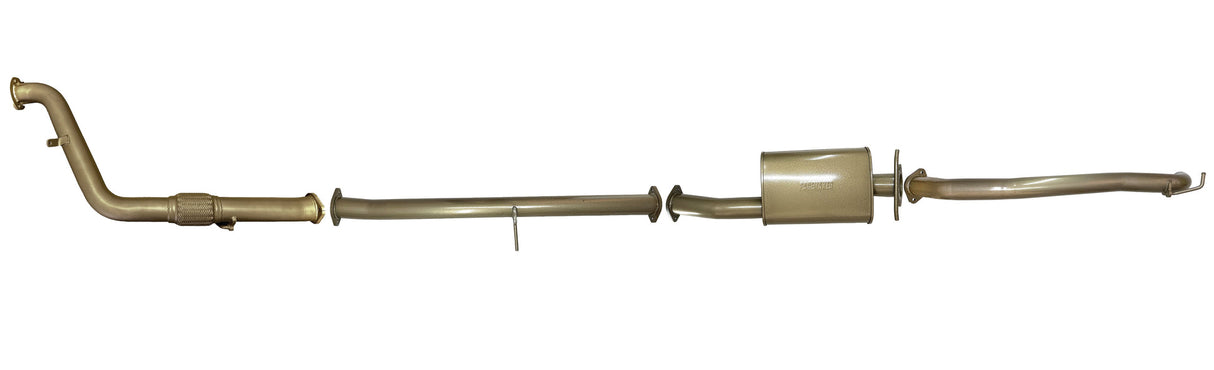 Pacemaker King Brown | 3" Turbo Back Exhaust Kit | Mazda BT-50 UP 3.2L TD | KB8010-XXXR