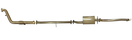 Pacemaker King Brown | 3" Turbo Back Exhaust Kit | Mazda BT-50 UP 3.2L TD | KB8010-XXXR