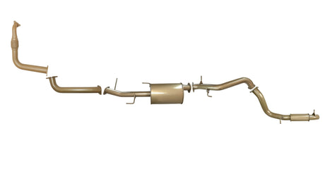 Pacemaker King Brown | 3" Turbo Back Exhaust Kit | Mitsubishi Pajero NT 3.2L TD | KB9015-XXMR