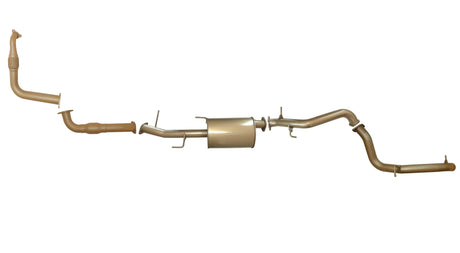 Pacemaker King Brown | 3" Turbo Back Exhaust Kit | Mitsubishi Pajero NW 3.2L TD | KB9020-XCMX