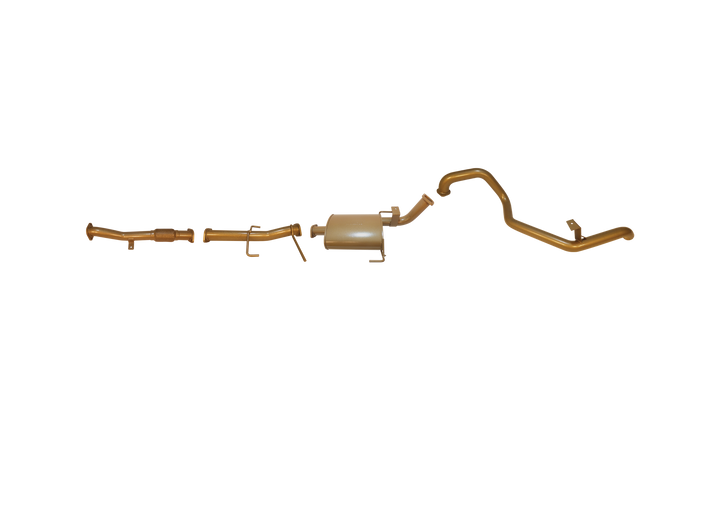 KingBrown - Ford Maverick DA 4.2L (1987-1993) Long Wheel Base Carburettor Petrol and Injected Diesel Single 2 1/2" Kit Exhaust