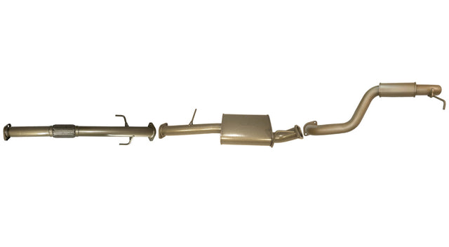 Pacemaker King Brown | Single 3" DPF Back Exhaust with Muffler & Resonator | Mitsubishi Pajero Sport QF 2.4L TD 2020-2025 | KBD9215-XXMR