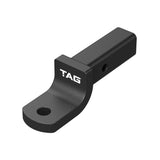 TAG - Tow Ball Mount - 143mm Long, 90° Face, 50mm Square Hitch