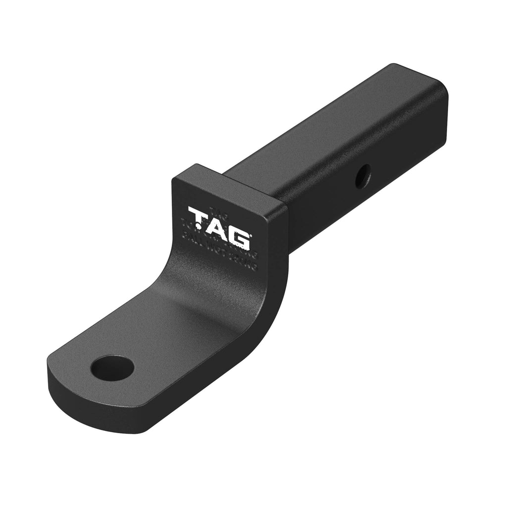 TAG - Tow Ball Mount 208mm Long 90° Face 50mm Square Hitch