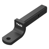 TAG - Tow Ball Mount - 268mm Long, 90° Face, 50mm Square Hitch