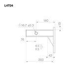 TAG - Adjustable Pintle Mount - 50mm Square Hitch (4.5T)