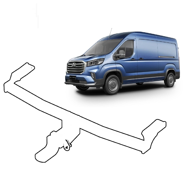 BTA LDV Delivery 9 Van (10/2020 – On) Heavy Duty Towbar 2800/280kg Capacity