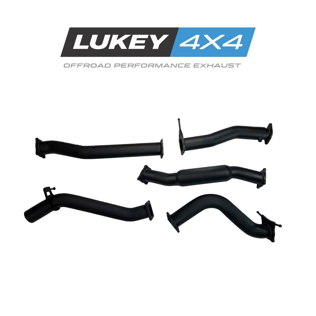 Lukey 4x4 3" Exhaust System with Hotdog for Ford Ranger PX2 / PX3 2016-2022 - LKY-FRD-PX3-HD