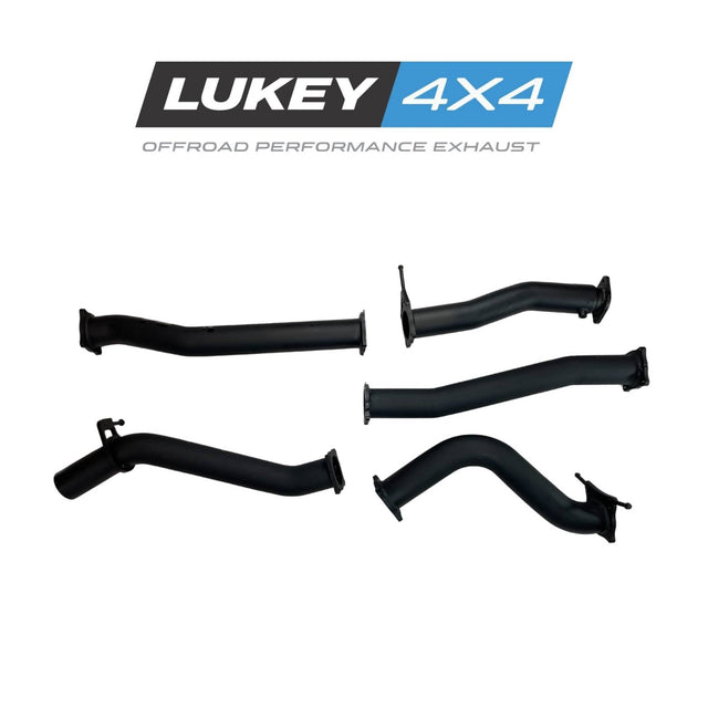 Lukey 4x4 3" Exhaust System Pipe Only for Ford Ranger PX2 / PX3 2016-2022 - LKY-FRD-PX3-PO