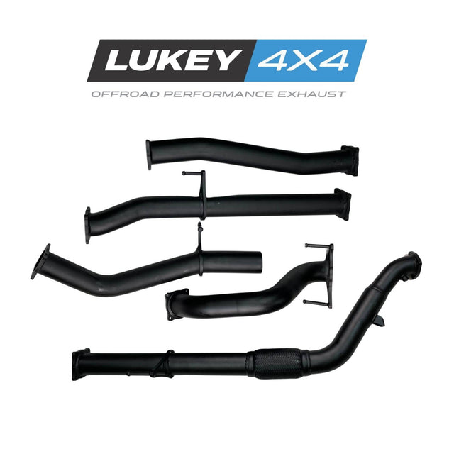 Lukey 4x4 Exhaust System Pipe Only for Toyota Hilux 2005-2015 - LKY-TH-N70-PO