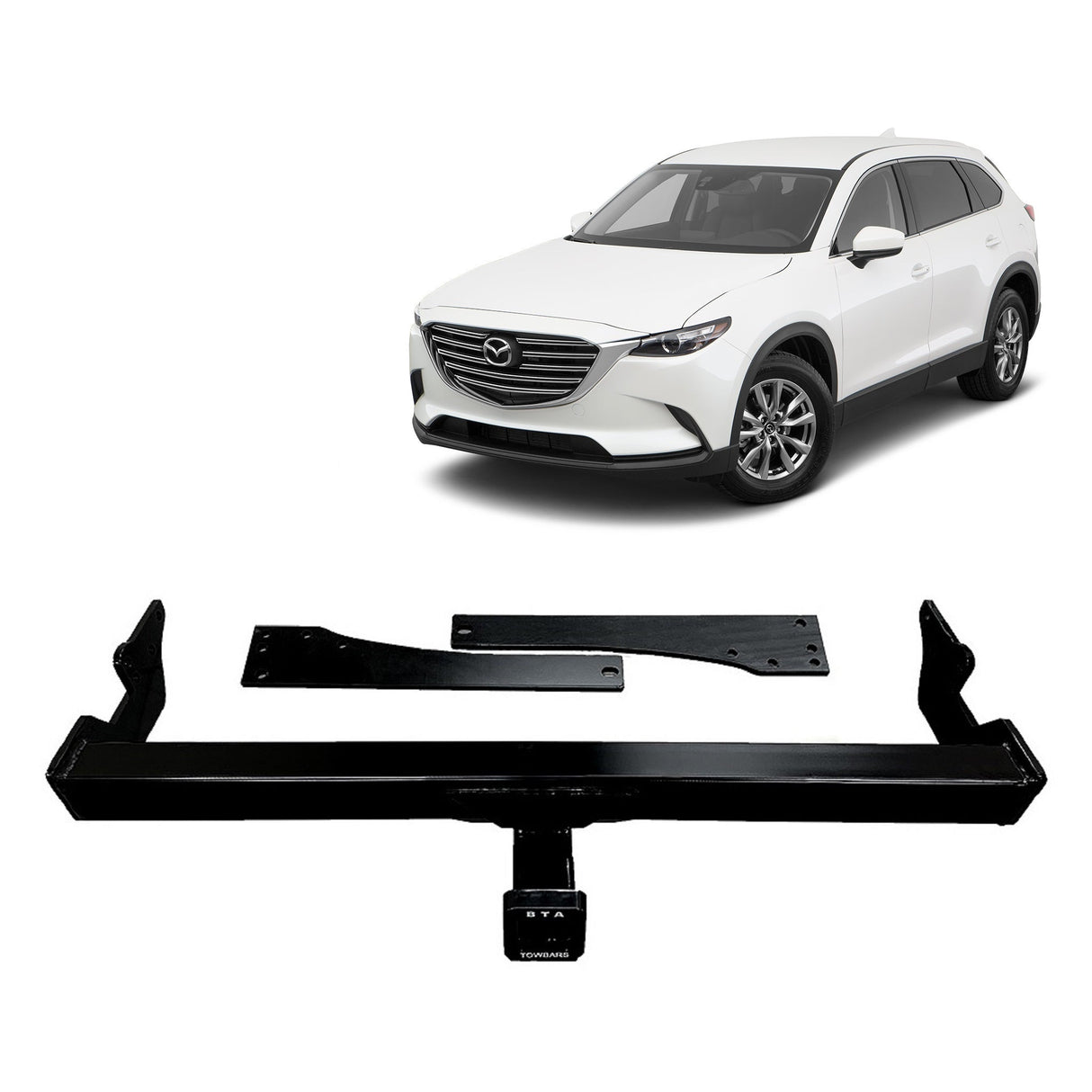 BTA Mazda CX9 (07/2016 – On) Heavy Duty Towbar 2000/150kg Capacity