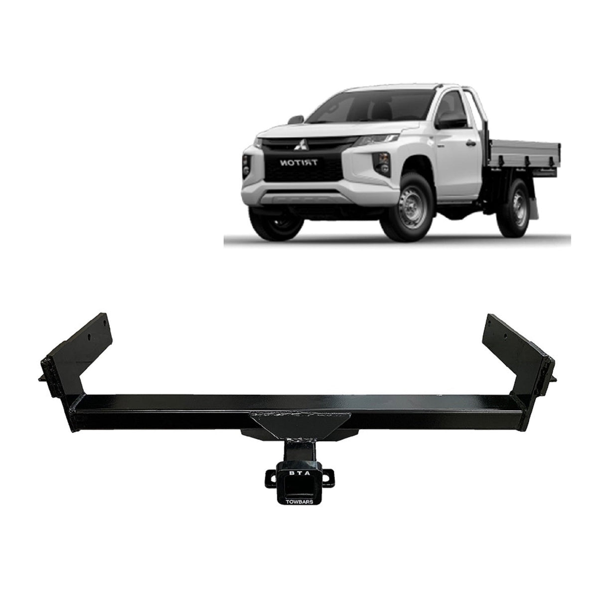 BTA | Heavy Duty Towbar | Mitsubishi Triton ML MN 2006–2015 | Capacity 3000kg | MITS010H