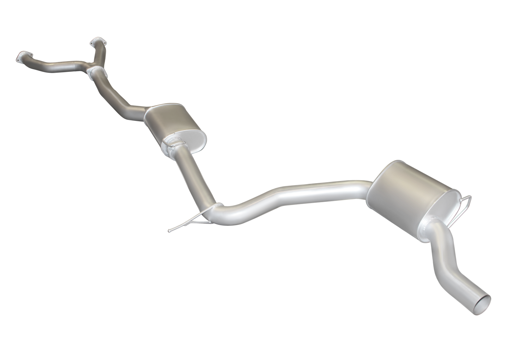 Manta - Ford Falcon AU 5.0L V8 Sedan IRS (including XR8) (1998-2002) - Cat Back - 3" Single Exhaust - Muffler/Muffler