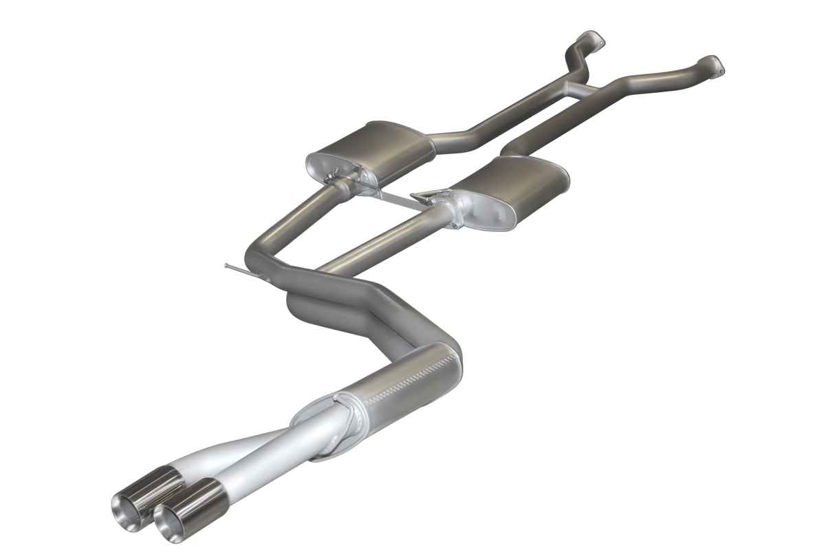 Manta | 2.5" Dual Cat Back Muffler | Ford Falcon AU 5.0L V8 Sedan IRS 1998–2002