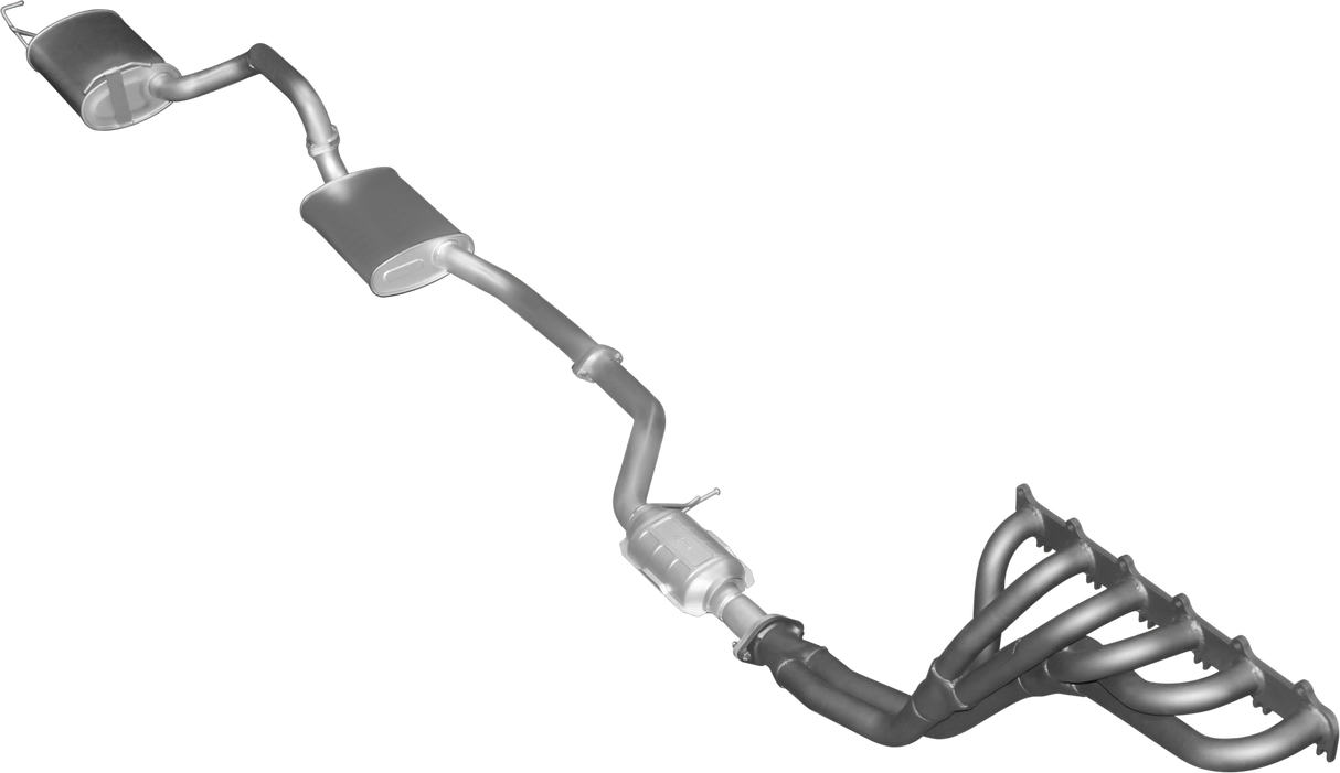 Manta | 2.5" Full System with Muffler | Ford Falcon BA BF 6 Cylinder Sedan 2002–2008