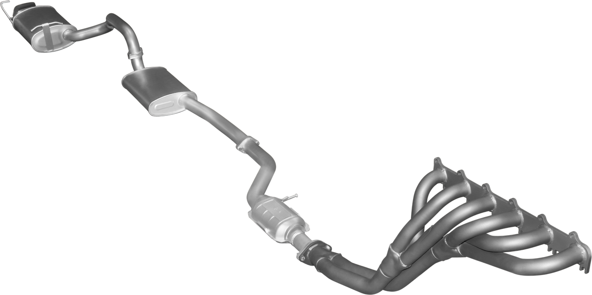 Manta | 2.5in Full Exhaust System with Mufflers | Ford Falcon XR6 4.0L 6Cyl Sedan 2002–2008