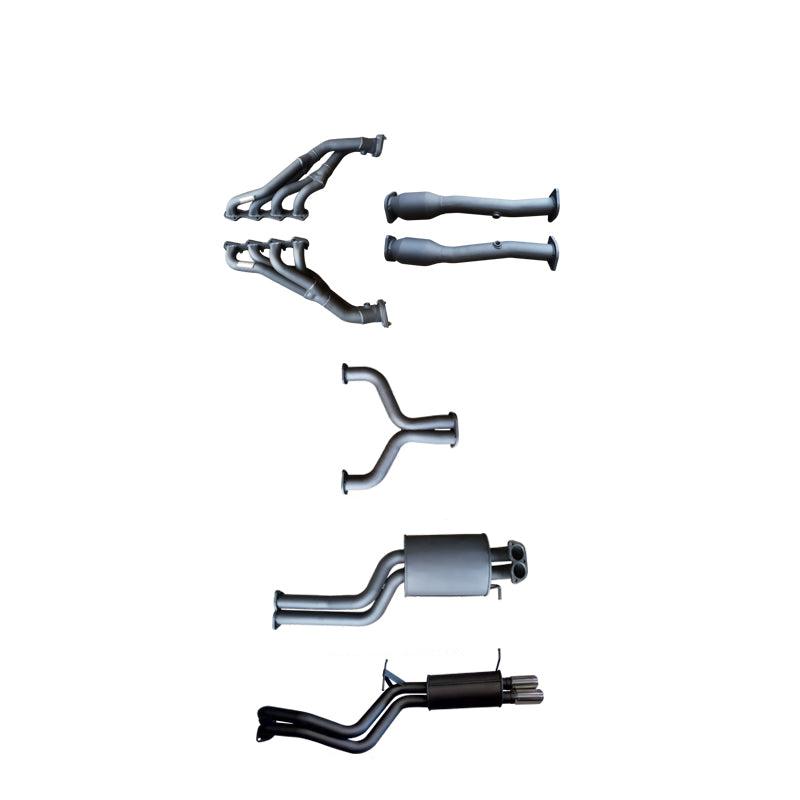 Manta | Twin 2.5" Dual Full System with Extractors & Muffler/Muffler | Ford Falcon BA BF 4V V8 Sedan & FPV GT 2002–2008