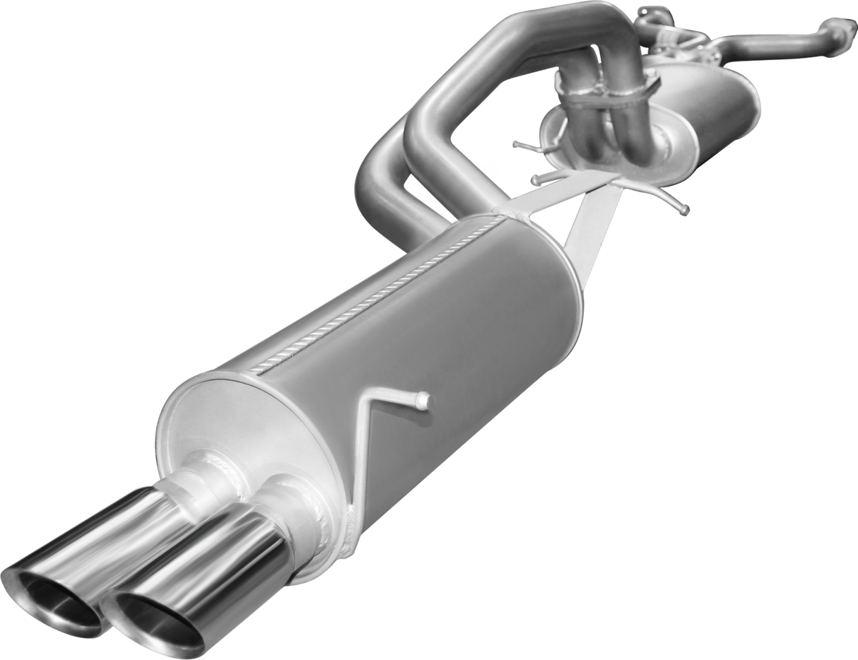 Manta | Twin 2.5" Dual Cat Back Exhaust System with Muffler/Muffler | Ford Falcon BA BF V8 Sedan & FPV GT 2002–2008