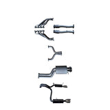 Manta | Twin 2.5" L & R Full System with Extractors & Muffler/Muffler | Ford Falcon BA BF 4V V8 Sedan & FPV GT 2002–2008