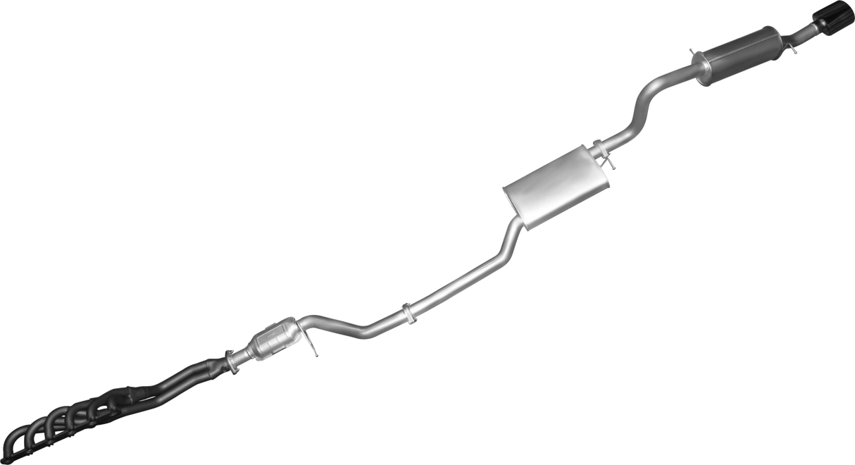 Manta | 2.5" Full Exhaust System with Muffler/Muffler | Ford Falcon BA BF XR6 4.0L 6Cyl Ute 2002–2008