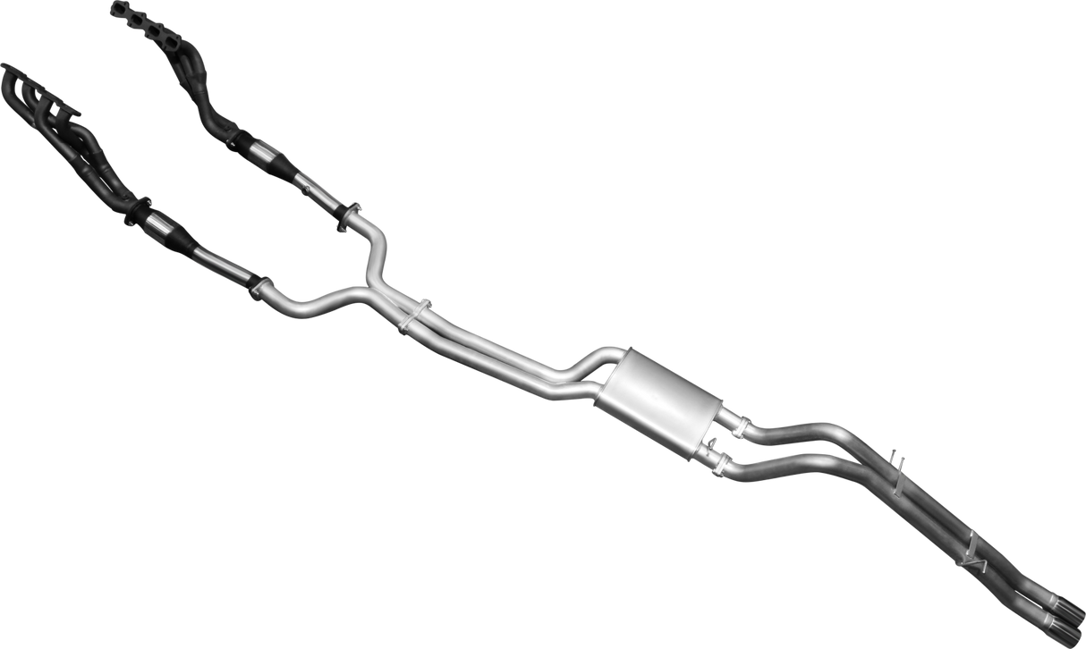 Manta | Twin 2.5" Full Exhaust System with Extractors & Muffler/Tailpipe | Ford Falcon BA BF 5.4L BOSS V8 XR8 & FPV Ute 2002–2008